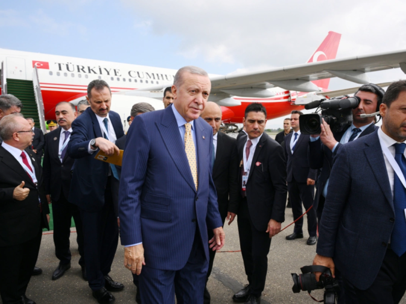 Türkiyə Prezidenti Azərbaycanda səfərdədir