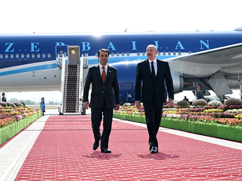 Prezident İlham Əliyev Tacikistanda səfərdədir