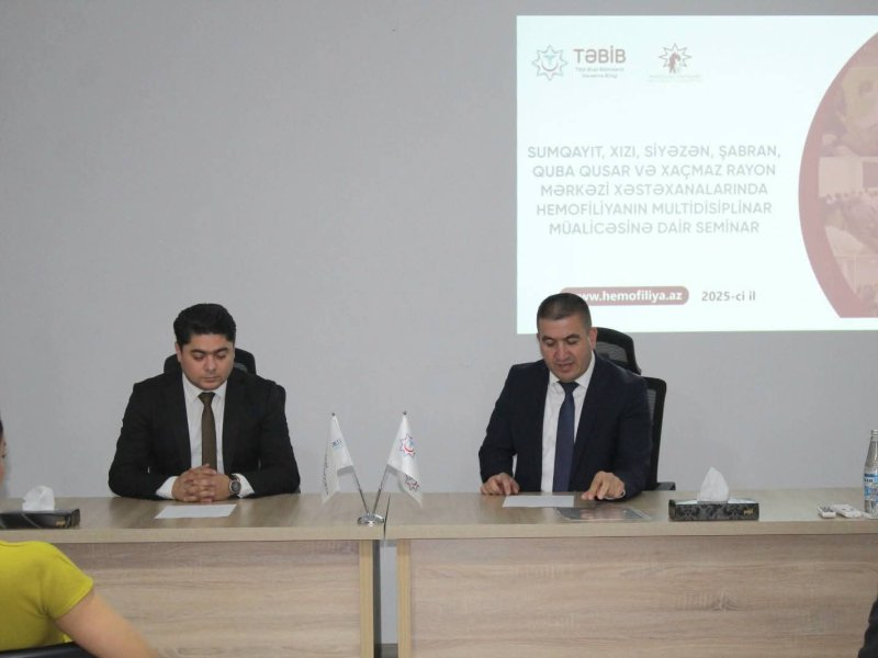 Şabran Rayonu Mərkəzi Xəstəxanasında Təbibin  konfransı keçirilmişdir