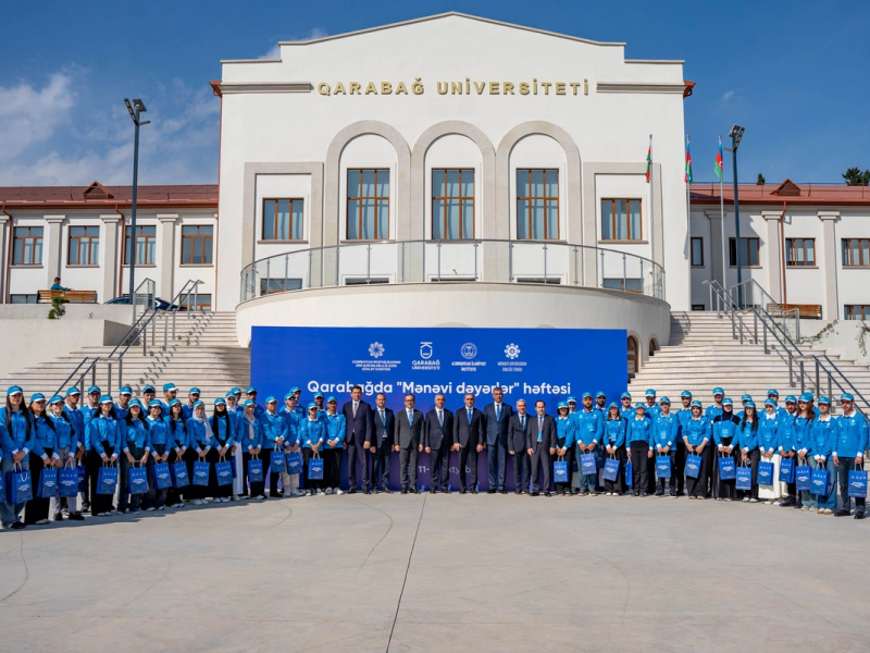 Qarabağ Universitetində "Mənəvi dəyərlər" günü keçirilib