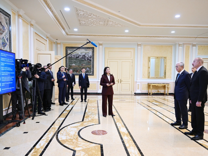 Astanada "Orta dəhlizin inkişafı" birgə layihəsi təqdim edilib