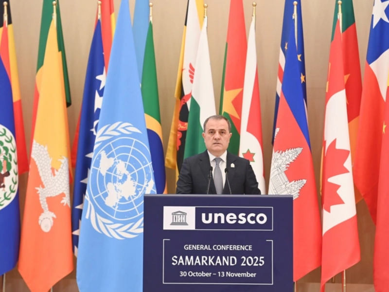 Ceyhun Bayramov Qarabağ və Şərqi Zəngəzurda Azərbaycanın mədəni irsinin bərpasından danışıb