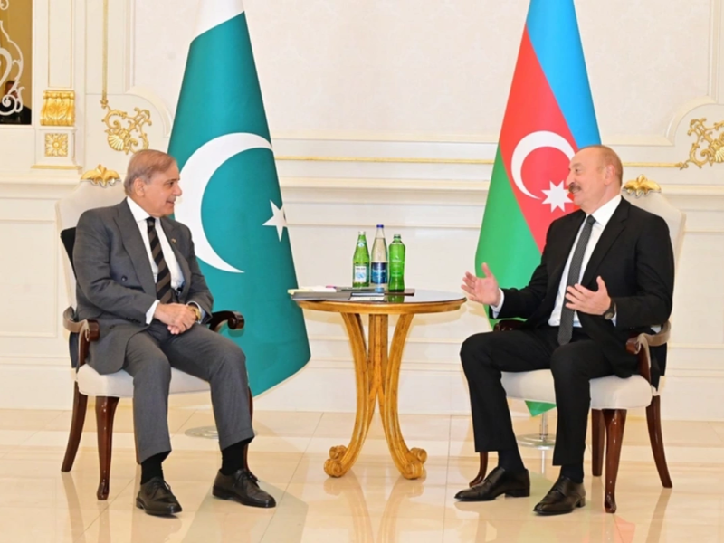 Şahbaz Şərif: Prezident İlham Əliyevlə görüşməkdən şərəf və məmnunluq duydum
