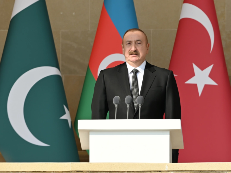 İlham Əliyev: Türkiyə Prezidenti İkinci Qarabağ müharibəsinin ilk saatlarından başlayaraq Azərbaycana öz dəstəyini göstərirdi