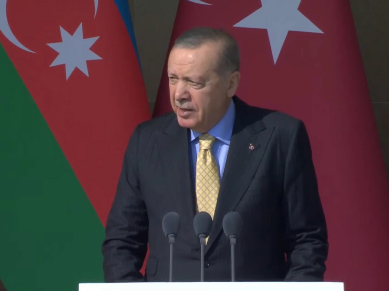 Türkiyə Prezidenti: Zəfərimiz mübarək olsun