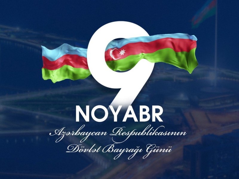 Azərbaycanda Dövlət Bayrağı Günüdür