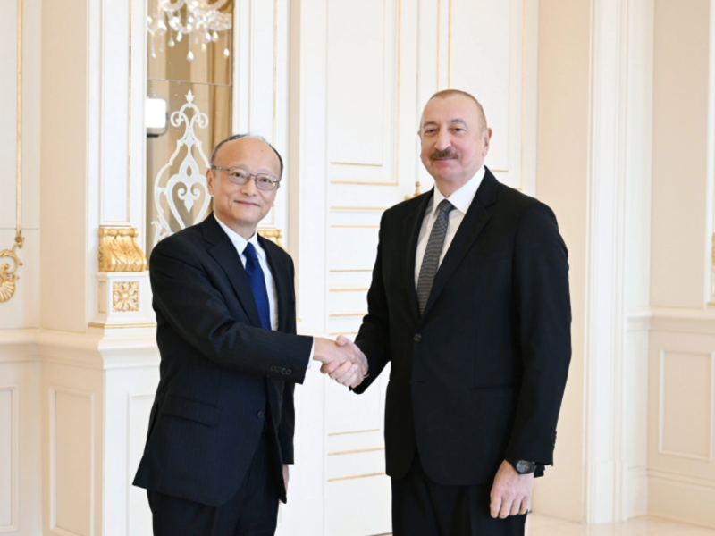 Prezident İlham Əliyev Asiya İnkişaf Bankının nümayəndə heyətini qəbul edib