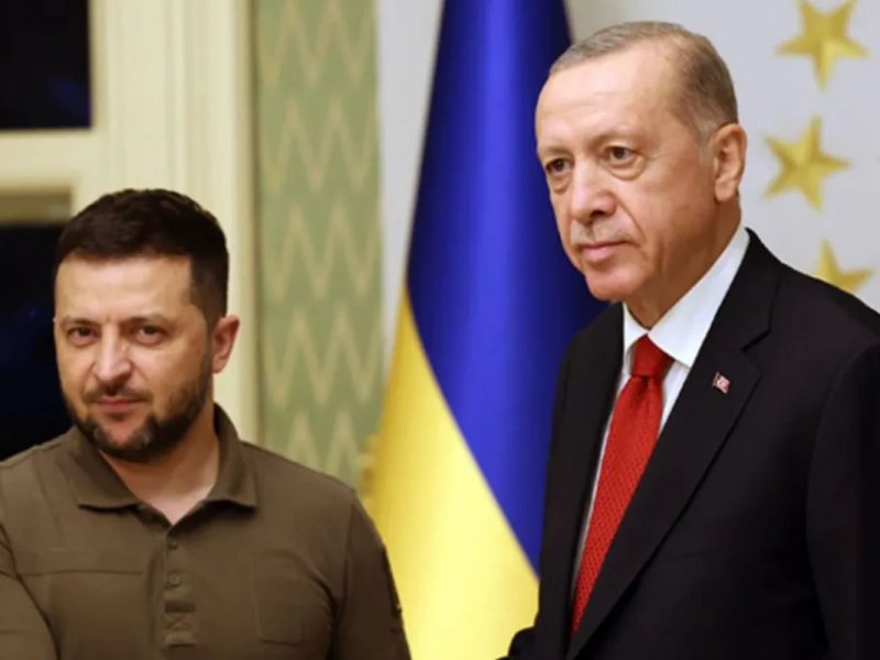 Ankarada Ərdoğanla Zelenskinin görüşü başlayıb