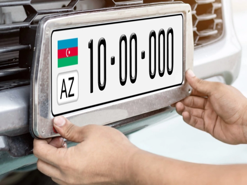 Azərbaycanda avtomobl nömrələri ilə bağlı YENİ QƏRAR