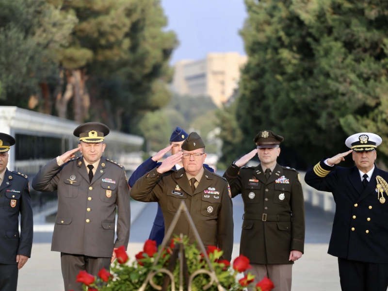 ABŞ ordusunun briqada generalı Azərbaycana gəlib