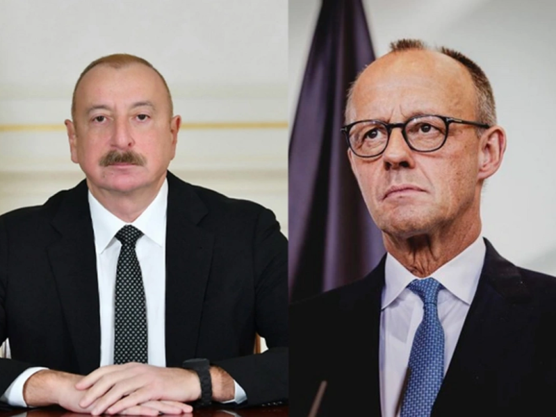 Fridrix Merts və İlham Əliyev bir-birini qarşılıqlı səfərə dəvət ediblər