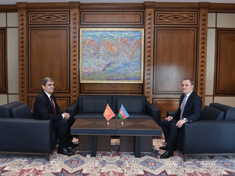 Ceyhun Bayramov monteneqrolu həmkarını Ermənistanla normallaşma prosesi barədə məlumatlandırıb
