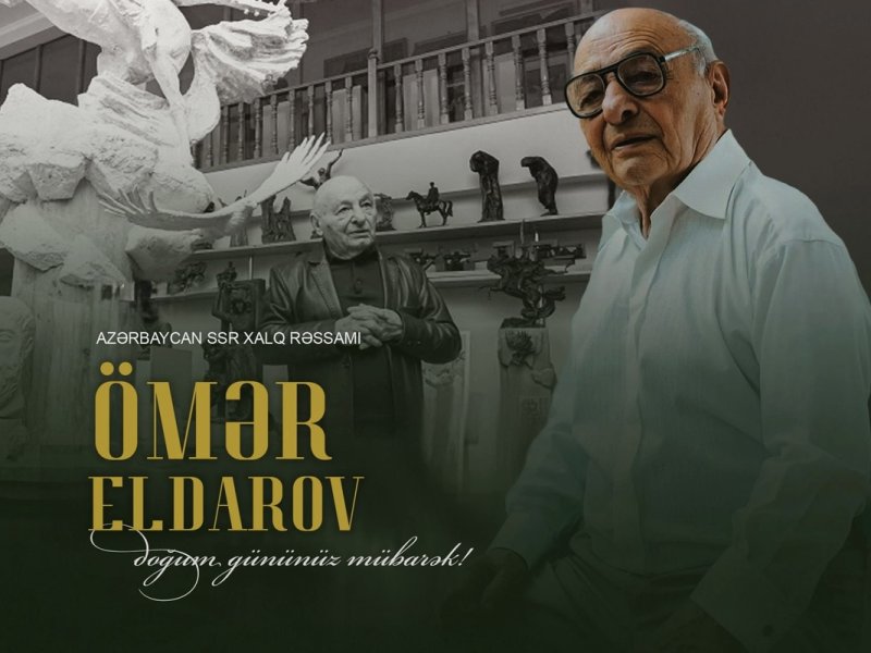 Xalq rəssamı Ömər Eldarovun doğum günüdür