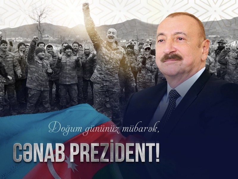 Bu gün Prezident İlham Əliyevin doğum günüdür