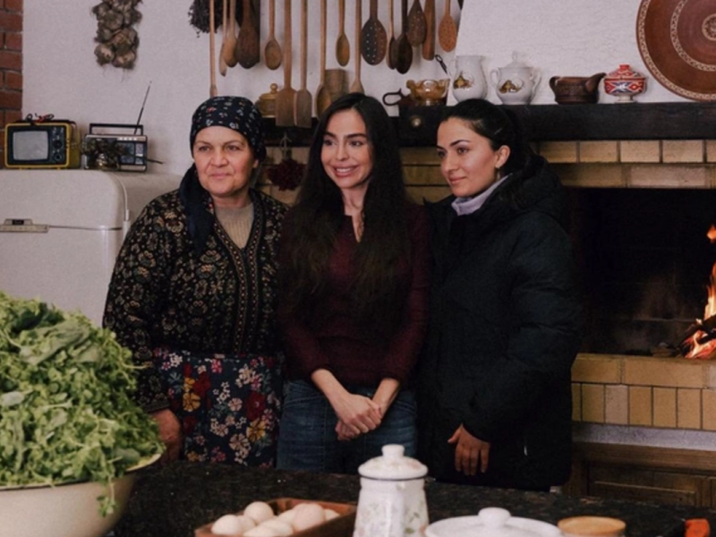 Leyla Əliyeva Qusarda "Kənd Həyatı" layihəsinin qonağı olub