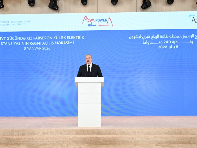 İlham Əliyev: "Azərbaycanda bərpaolunan enerji layihələrinə 100 milyonlarla dollar vəsait qoyulub"
