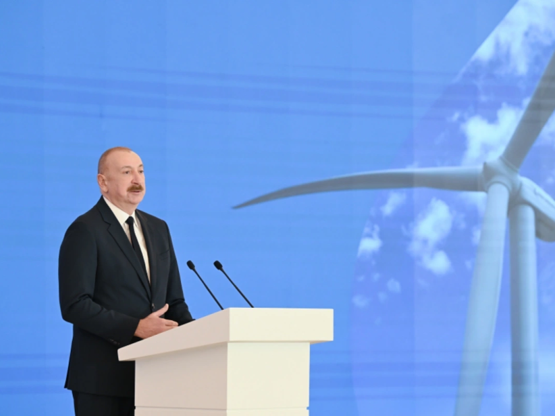 Prezident: "240 meqavat gücündə stansiya ölkəmizin ümumi inkişafına öz töhfəsini verəcək"