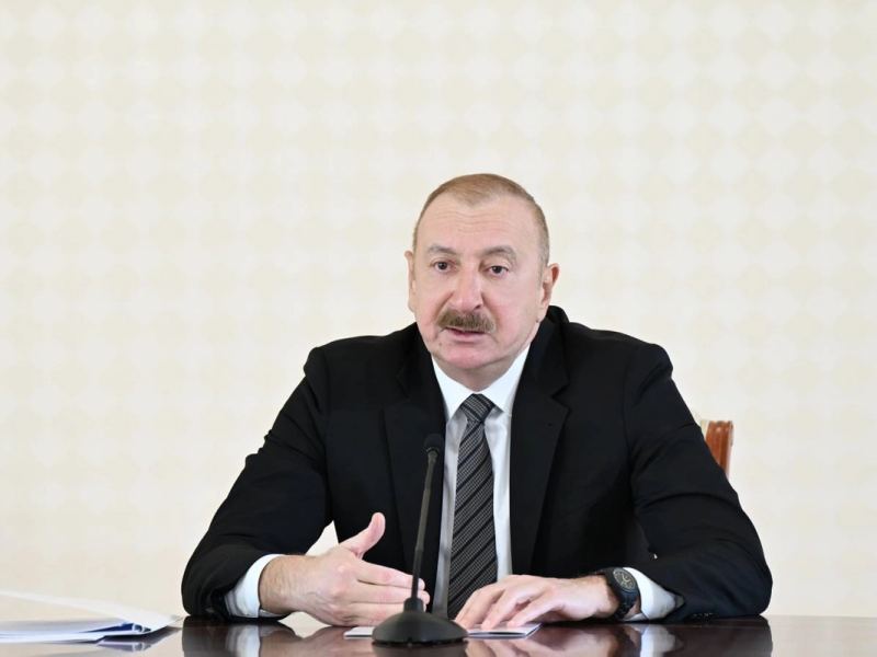 Azərbaycan Prezidenti: Yağış sularının idarə olunması üçün Bakının 30 küçəsində yeni kollektor şəbəkəsi qurulacaq