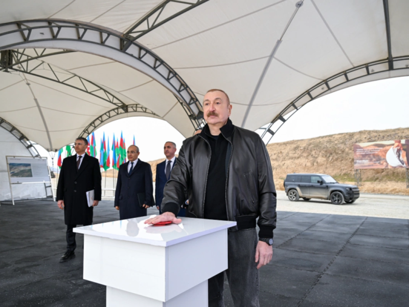 Ağdərənin Canyataq kəndində "Dəmirli" Filiz Emalı Kompleksinin fəaliyyəti ilə tanışlıq