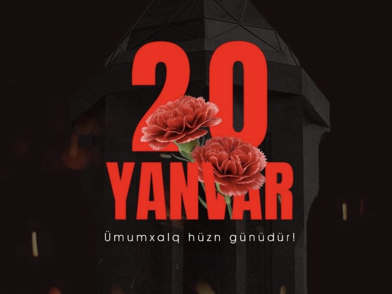 Qanlı 20 Yanvar faciəsindən 36 il ötür