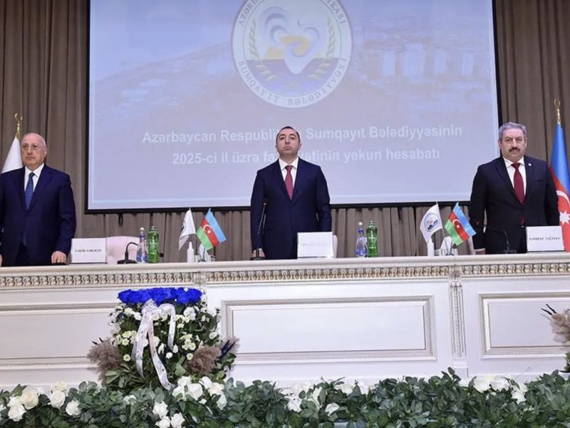 Sumqayıt Bələdiyyəsi 2025-ci il üzrə fəaliyyətinin yekunlarını açıqlayıb.
