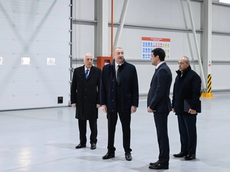 Sumqayıt Sənaye Parkında karton və qutu taralarının istehsalı müəssisəsinin açılışı olub