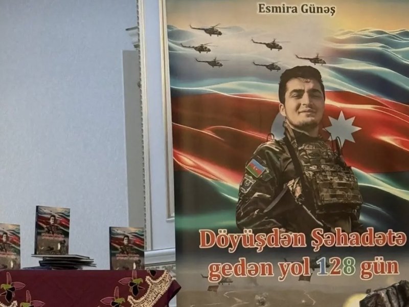 “128 gün” kitabının təqdimat mərasimində iştirak etdik.