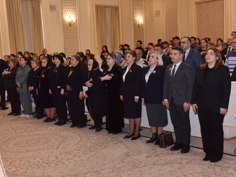 Sumqayıt Bələdiyyəsi şəhidin tədbirində fəal iştirak edib