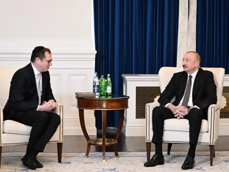 İlham Əliyev Vaşinqtonda Amerika İsrail İctimai Əlaqələr Komitəsinin icraçı direktoru və digər rəhbər heyəti ilə görüşüb