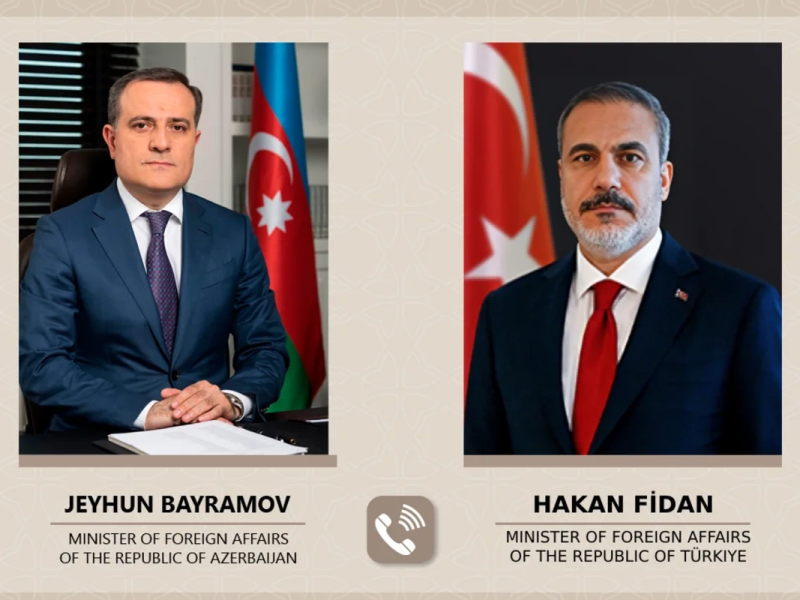 Azərbaycan və Türkiyə XİN başçıları arasında telefon danışığı: Regiondakı son vəziyyət müzakirə edildi