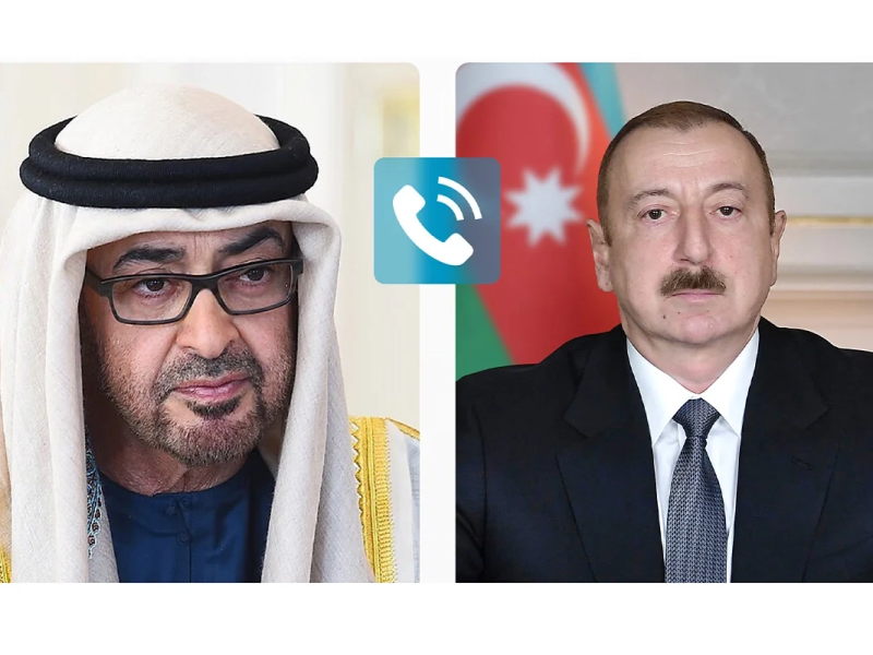 BƏƏ Prezidenti İlham Əliyevə zəng edib