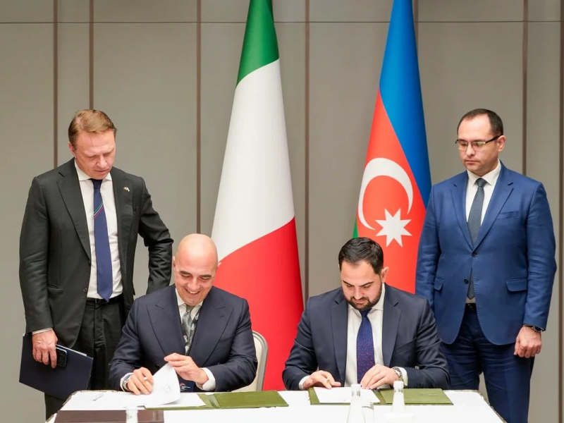Azərbaycan İtaliya ilə aqrar sahədə Anlaşma Memorandumu imzalayıb
