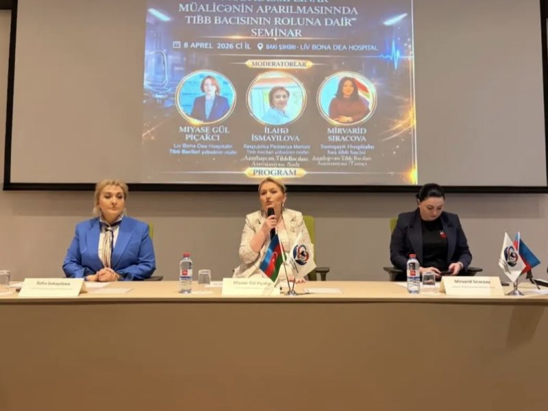 “Multidissiplinar Müalicənin Aparılmasında Tibb Bacısının Rolu” adlı seminar keçirilmişdir.