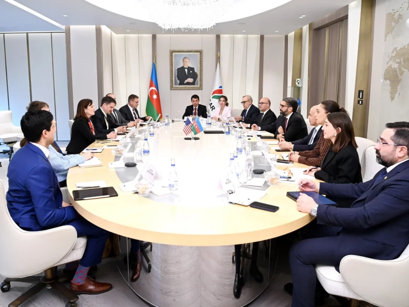 SOCAR-ın prezidenti ABŞ rəsmiləri ilə görüşüb