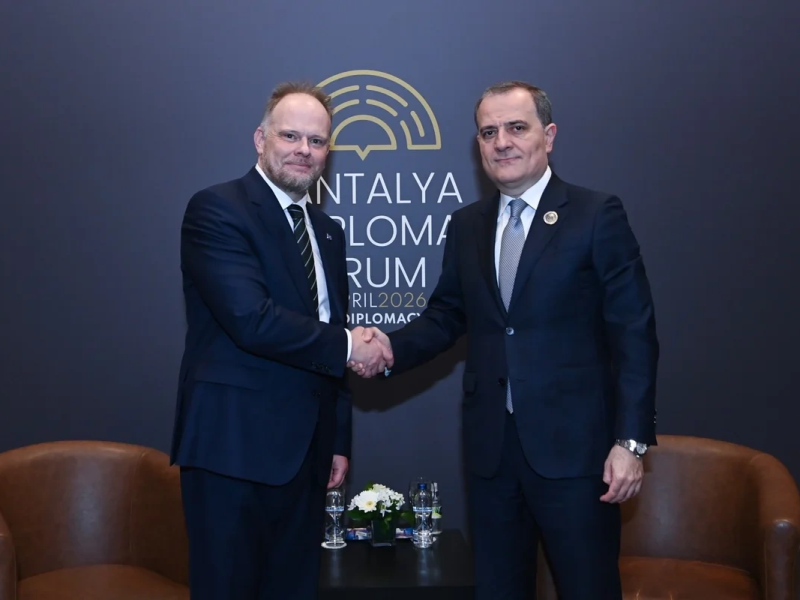 Ceyhun Bayramov NATO rəsmisi ilə enerji təhlükəsizliyi və regional prosesləri müzakirə edib