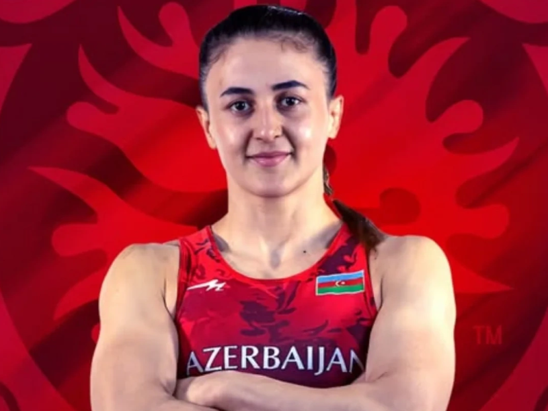 Azərbaycanın qadın güləşçisi Jalə Əliyeva Avropa çempionatında bürünc medal qazanıb