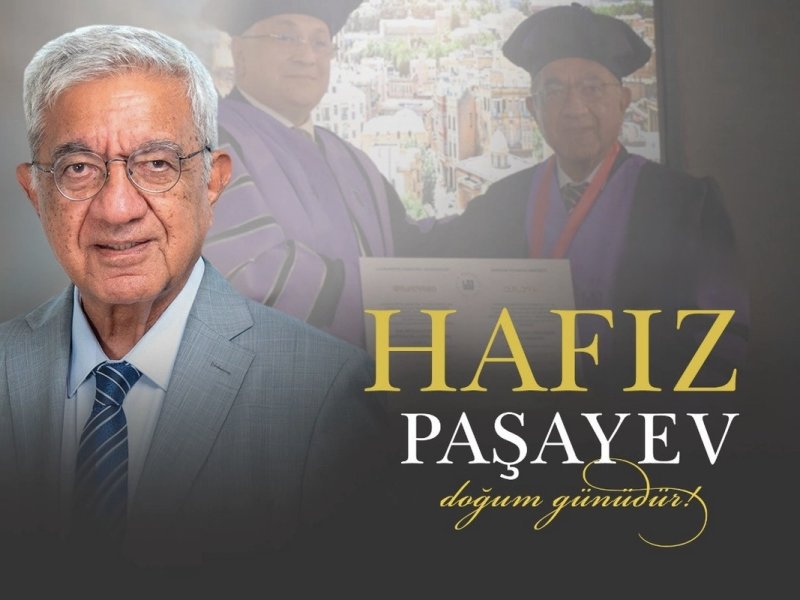 Bu gün Hafiz Paşayevin doğum günüdür