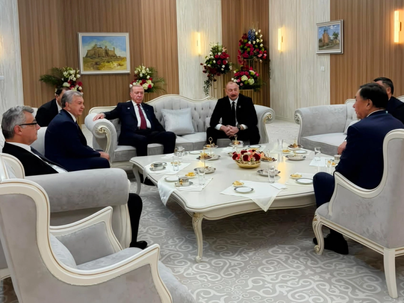 Türk dövlətləri liderləri Türküstan şəhərində bir araya gəliblər