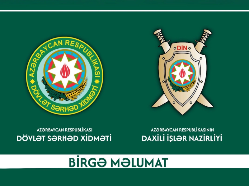 DİN və DSX İranla sərhəddə əməliyyat keçirib - BİRGƏ MƏLUMAT