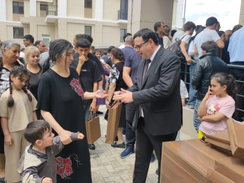 Ağdamda daha 110 ailəyə mənzillərinin açarları təqdim olunub