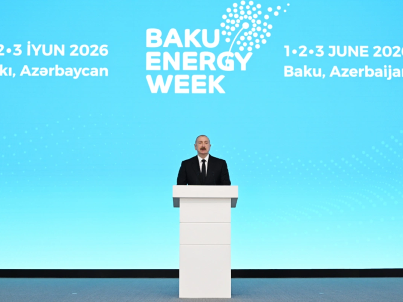 Prezident İlham Əliyev Bakı Enerji Həftəsinin rəsmi açılış mərasimində iştirak edib