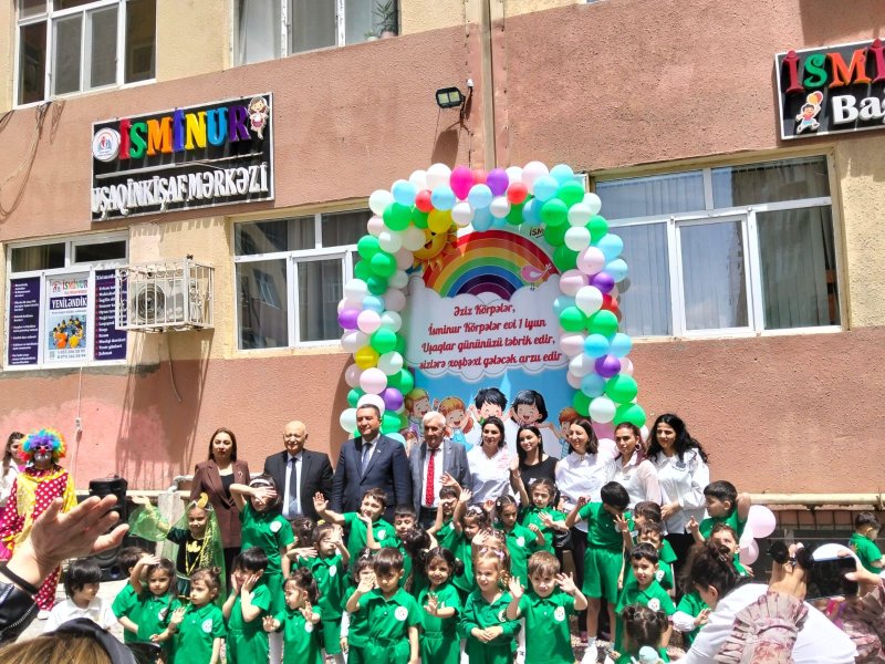 ​1 İYUN – UŞAQLARIN BEYNƏLXALQ MÜDAFİƏSİ GÜNÜ MÜNASİBƏTİLƏ TƏNTƏNƏLİ TƏDBİR KEÇİRİLMİŞDİR