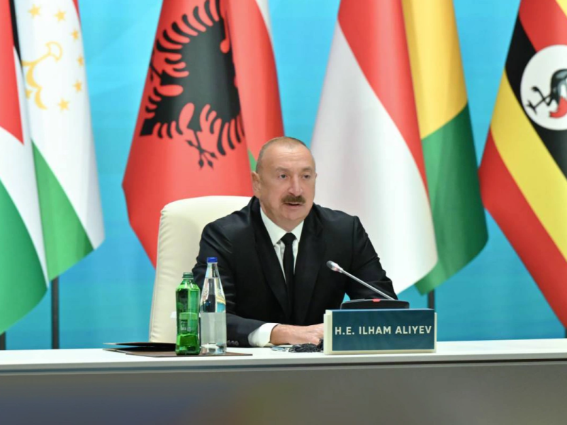 İlham Əliyev: Dünya ölkələrinin əksəriyyətinin dəstəyi Azərbaycanın nailiyyətlərinə əsaslanır