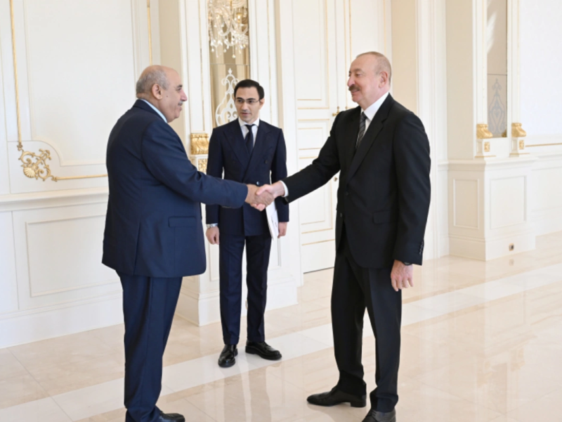 Prezident İordaniyanın Nümayəndələr Palatasının nümayəndə heyətini qəbul edib