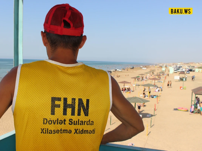 Küləkli hava şəraiti ilə əlaqədar çimərliklərlə bağlı XƏBƏRDARLIQ