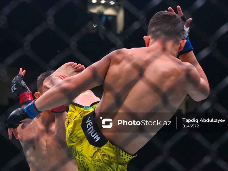 Bakıda "UFC Fight Night" turniri başa çatdı