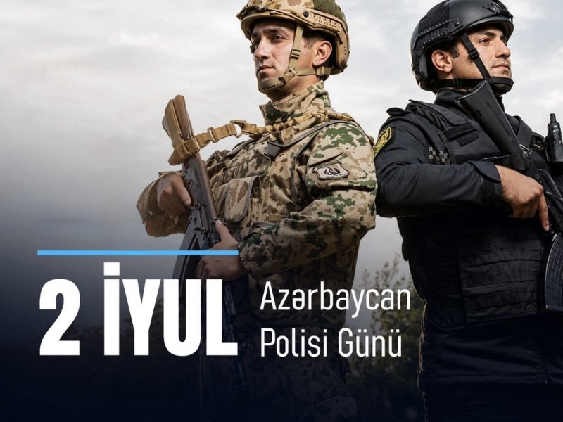 Azərbaycanda Polis Günüdür