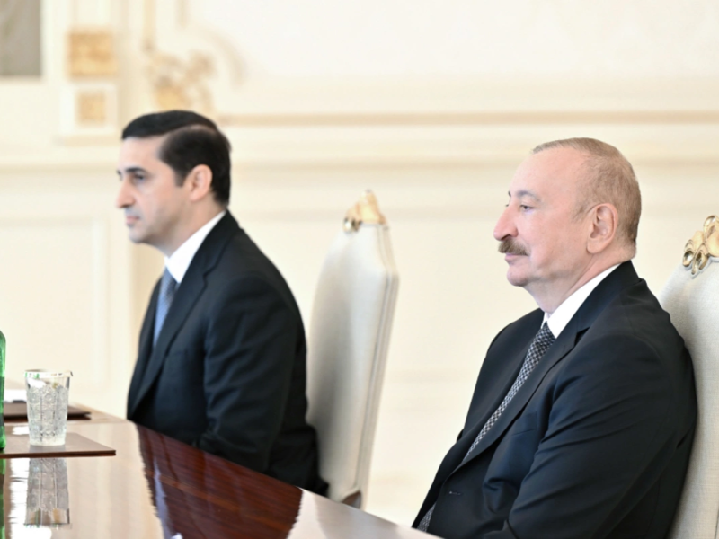 Prezident İlham Əliyev Türkiyənin ədliyyə nazirini qəbul edib