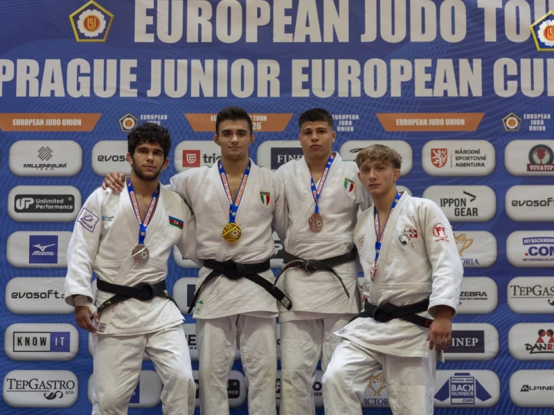 Avropa Kuboku: Azərbaycan cüdoçusu Əbil Yusubov gümüş medal qazanıb