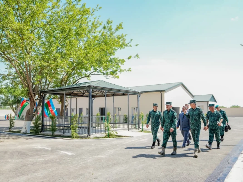 DSX-nin Logistika Mərkəzi və Sərhəd Nəzarətinin Tədris Mərkəzi xidməti istifadəyə verilib